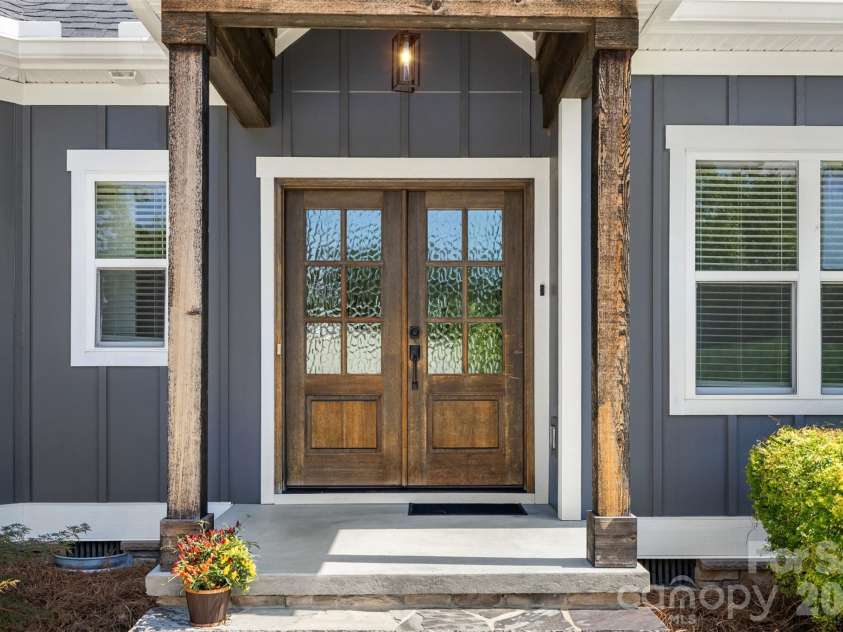 787 Morrison Farm Road, Troutman, NC 28166.  MLS# CAR4416410, YatesRealty ID 49657. Front Entry Door