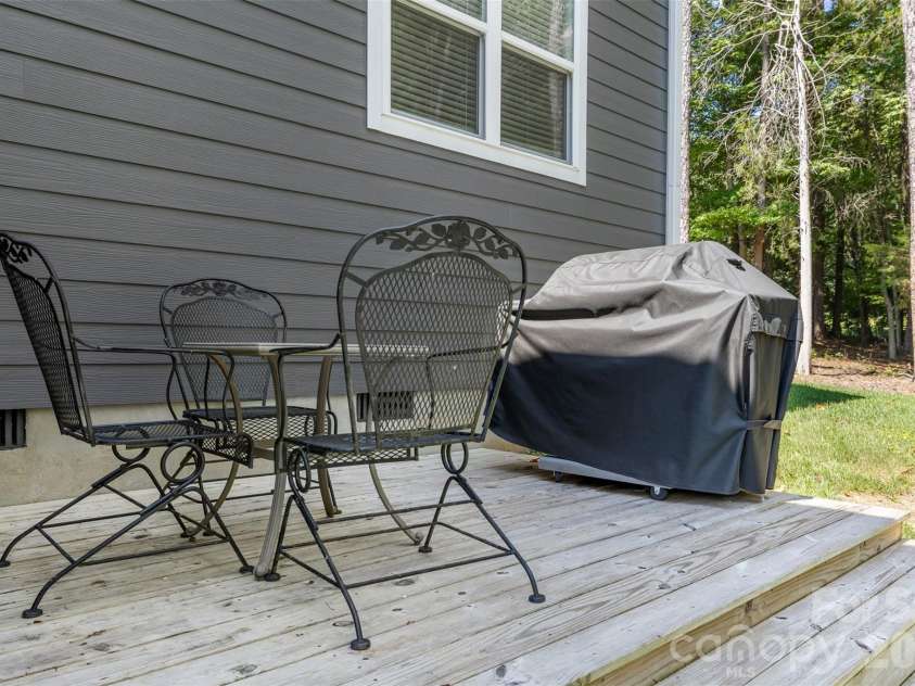 787 Morrison Farm Road, Troutman, NC 28166.  MLS# CAR4416410, YatesRealty ID 49657. Grilling Deck