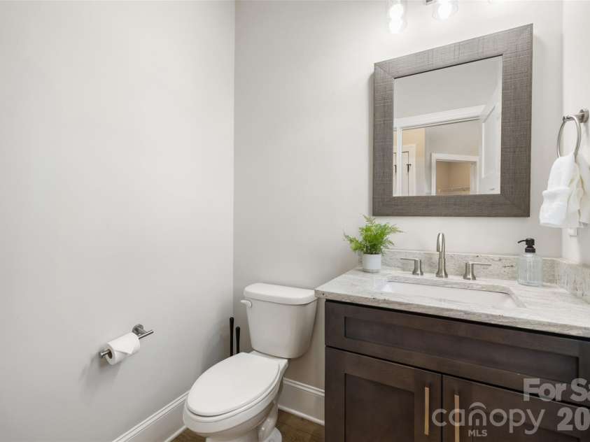 787 Morrison Farm Road, Troutman, NC 28166.  MLS# CAR4416410, YatesRealty ID 49657. Powder Room