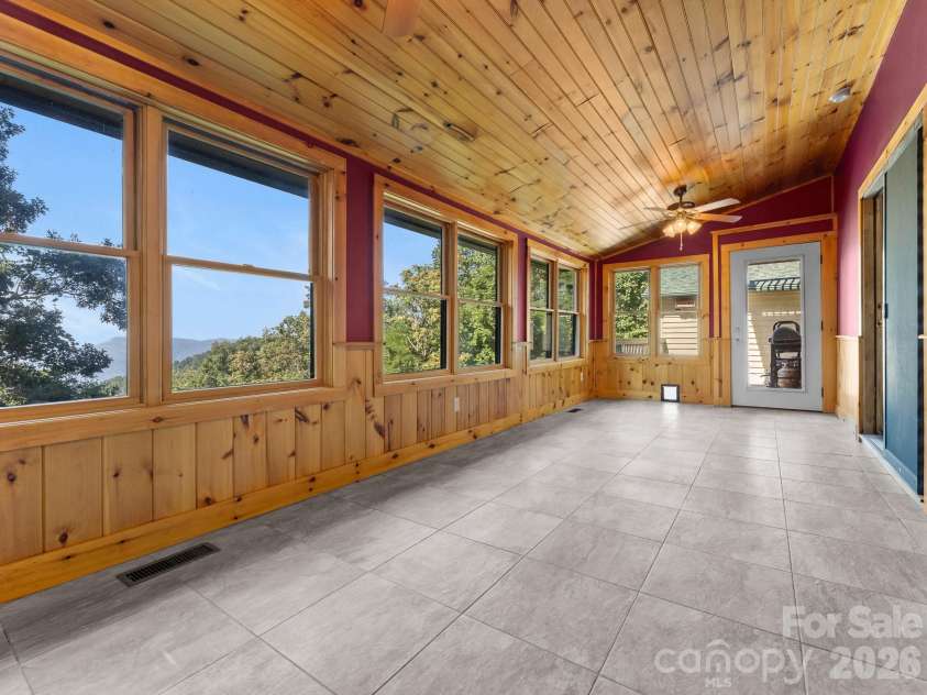 977 Morning Ride Drive, Columbus, NC 28722.  MLS# CAR4419017, YatesRealty ID 49673. All-Seasons Room has HVAC