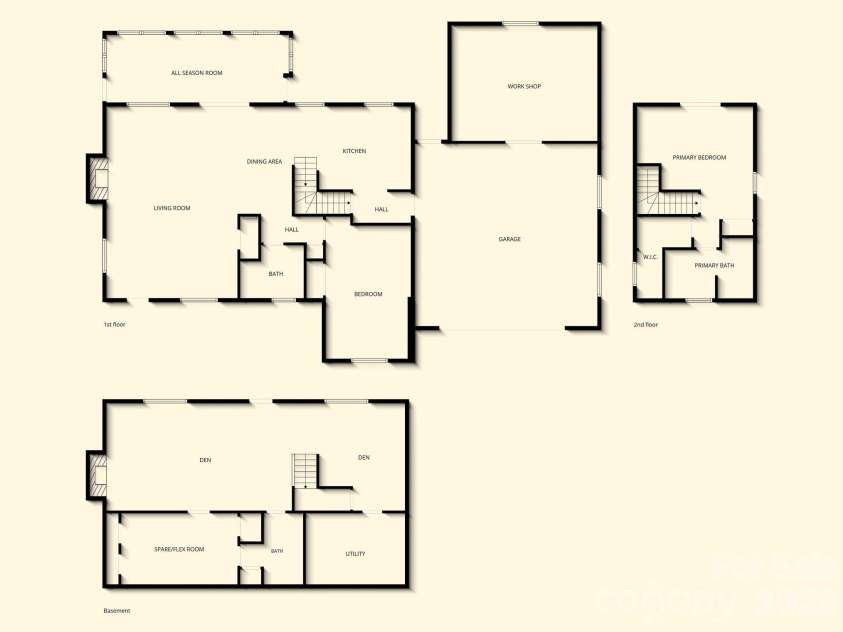 977 Morning Ride Drive, Columbus, NC 28722.  MLS# CAR4419017, YatesRealty ID 49673. Floor Sketch