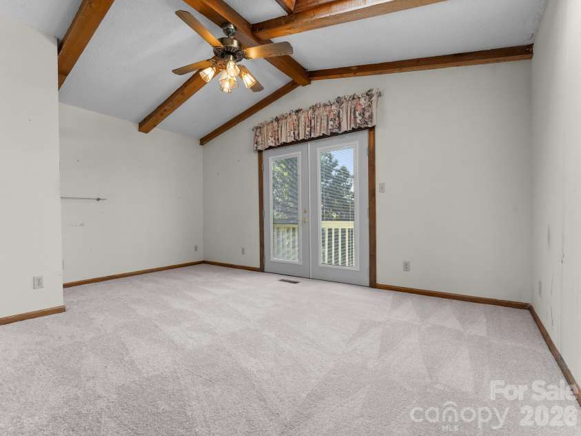 977 Morning Ride Drive, Columbus, NC 28722.  MLS# CAR4419017, YatesRealty ID 49673. Primary Bedroom Suite on Upper Level