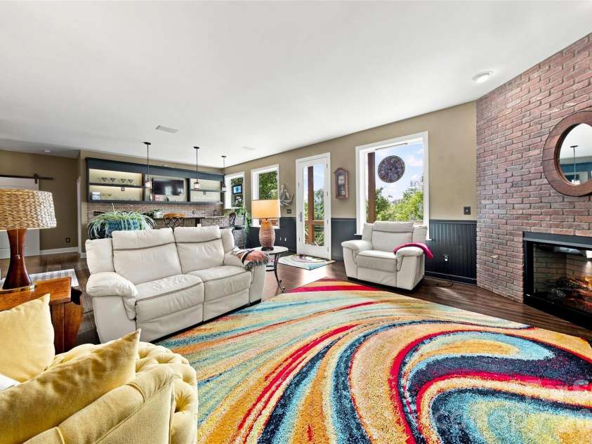 99 Distant View Drive, Asheville, NC 28803.  MLS# CAR4421771, YatesRealty ID 49685. Expansive Lower-Level Living Space