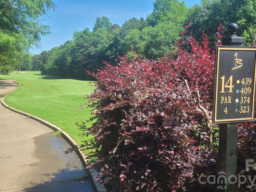 9303 Brentfield Road, Huntersville, NC 28078.  MLS# CAR4417903, YatesRealty ID 49688. 14th Tee