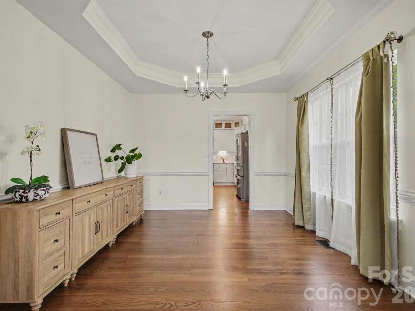 9303 Brentfield Road, Huntersville, NC 28078.  MLS# CAR4417903, YatesRealty ID 49688. Dining Room