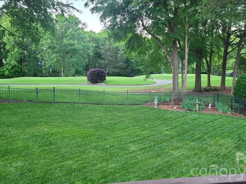 9303 Brentfield Road, Huntersville, NC 28078.  MLS# CAR4417903, YatesRealty ID 49688. Golf Course View from Back Deck-14th Tee