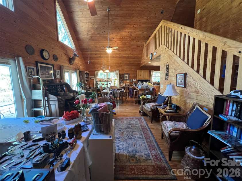 651 Dills Road, Rutherfordton, NC 28139.  MLS# CAR4397344, YatesRealty ID 49689. Living room