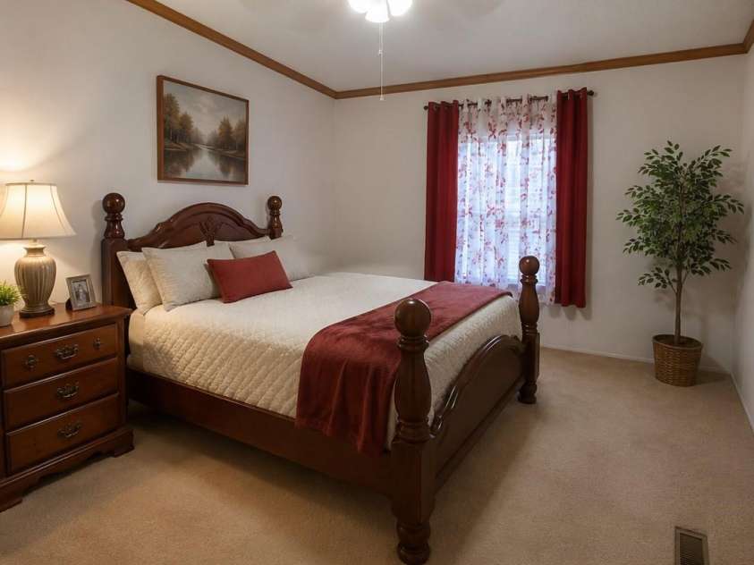 6162 Sherwood Lane, Denver, NC 28037.  MLS# CAR4422010, YatesRealty ID 49704. Nice sized bedroom # 2