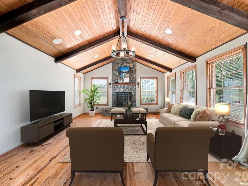 1270 Old Stone House Road, Salisbury, NC 28146.  MLS# CAR4423191, YatesRealty ID 49707. Virtually Staged - Family Room