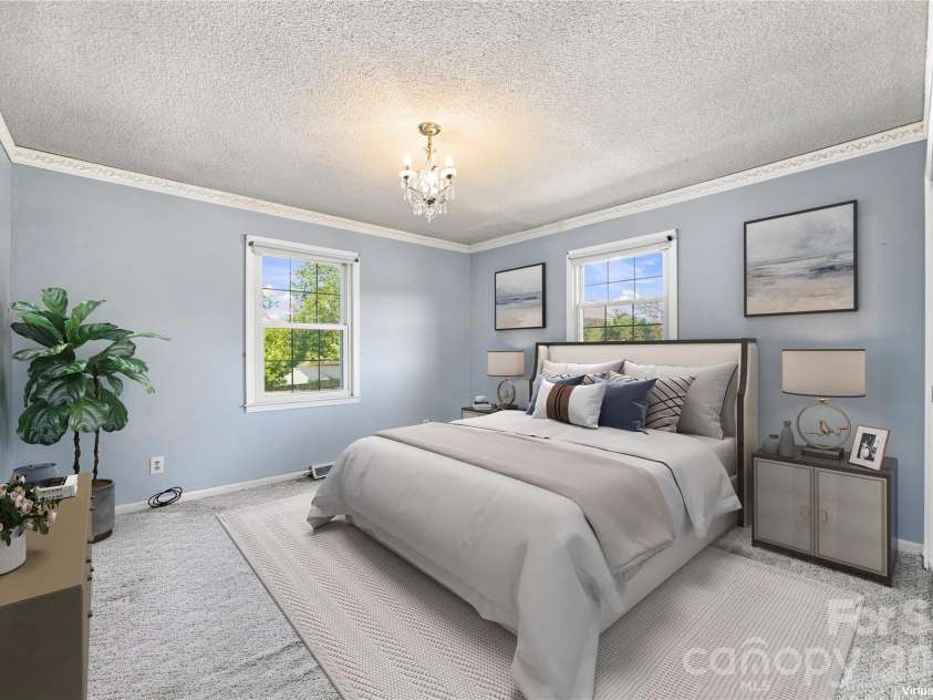 1270 Old Stone House Road, Salisbury, NC 28146.  MLS# CAR4423191, YatesRealty ID 49707. Virtually Staged - Guest Bedroom 2