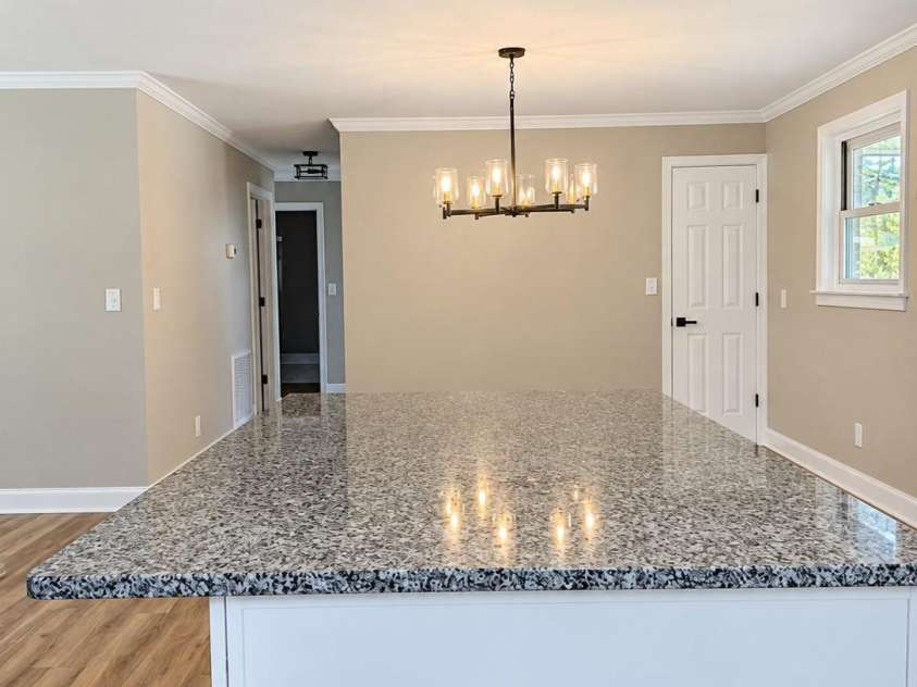 506 Elm Street, Norwood, NC 28128.  MLS# CAR4422927, YatesRealty ID 49718. Kitchen island