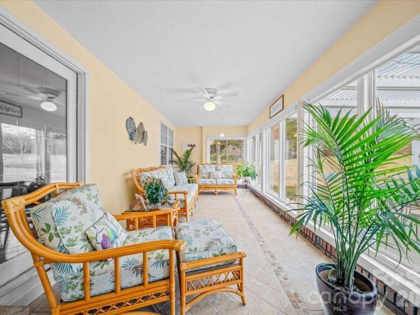16601 Jefferson Place, Fort Mill, SC 29708.  MLS# CAR4351321, YatesRealty ID 4972. Sunroom