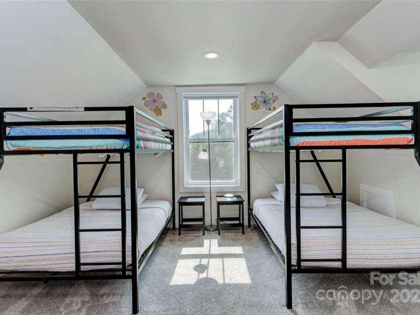 115 Cascade Ridge Road, Fairview, NC 28730.  MLS# CAR4222933, YatesRealty ID 4973. Fourth bedroom upstairs