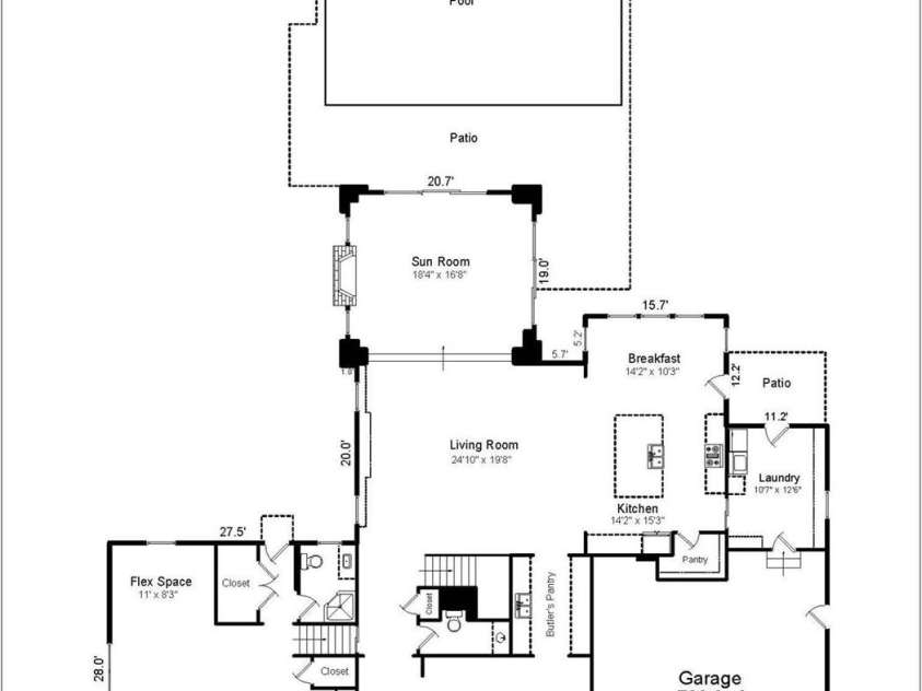 842 Linda Lane, Charlotte, NC 28211.  MLS# CAR4422188, YatesRealty ID 49731. 