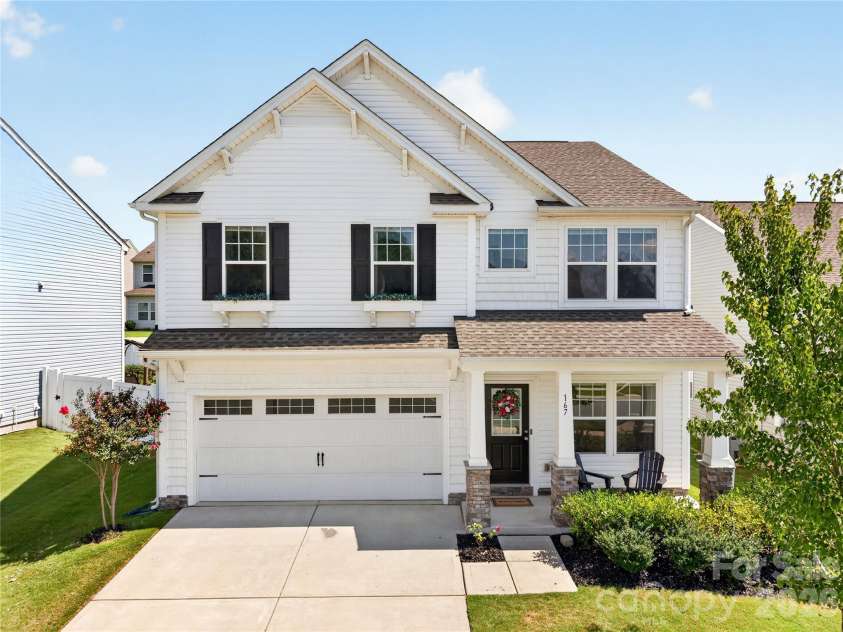 167 Sutters Mill Drive, Troutman, NC 28166.  MLS# CAR4422610, YatesRealty ID 49746. 