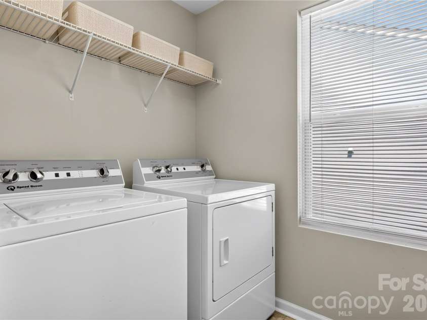 167 Sutters Mill Drive, Troutman, NC 28166.  MLS# CAR4422610, YatesRealty ID 49746. Laundry Room