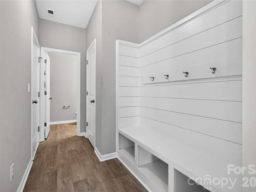 167 Sutters Mill Drive, Troutman, NC 28166.  MLS# CAR4422610, YatesRealty ID 49746. Mud Room / Drop Zone