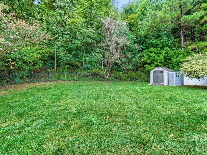 12015 Hampton Place Drive, Charlotte, NC 28269.  MLS# CAR4422407, YatesRealty ID 49747. No Backyard Neighbors & Two Sheds!