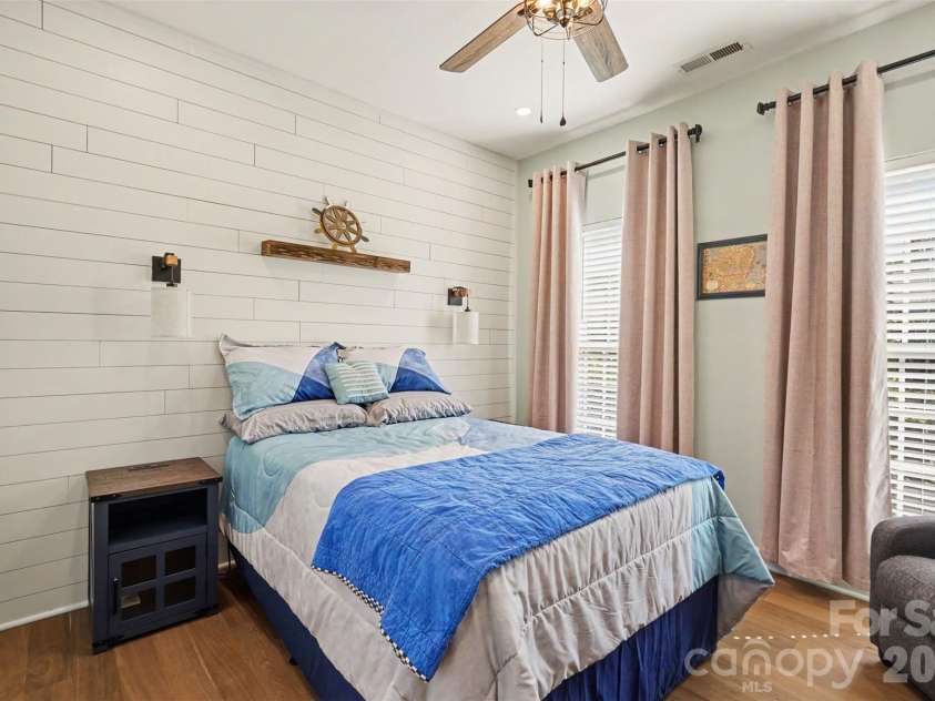 12015 Hampton Place Drive, Charlotte, NC 28269.  MLS# CAR4422407, YatesRealty ID 49747. Secondary Bedroom 1