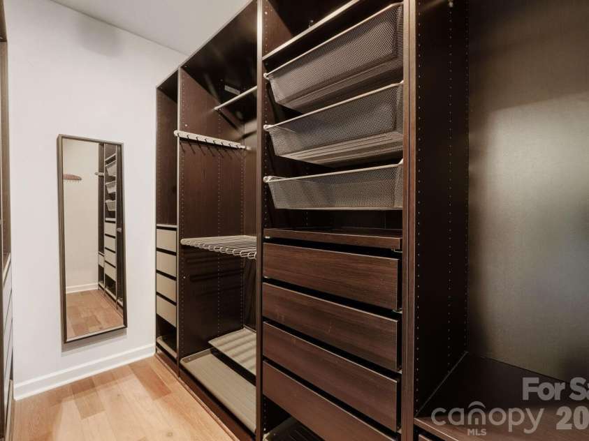 12015 Hampton Place Drive, Charlotte, NC 28269.  MLS# CAR4422407, YatesRealty ID 49747. Walk-In Closet w/Shelving