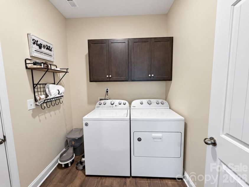 9201 Providence Road, Waxhaw, NC 28173.  MLS# CAR4422209, YatesRealty ID 49757. Laundry room on main level