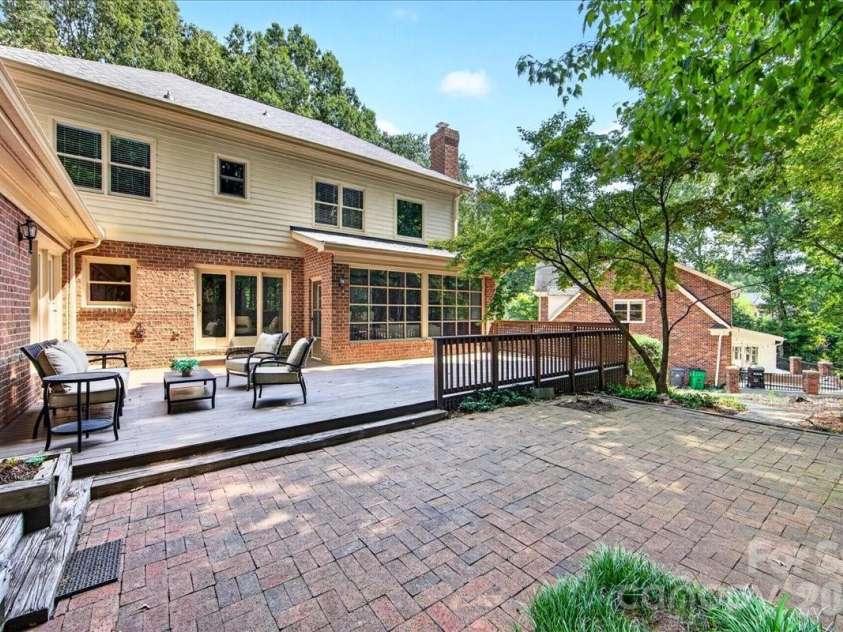 2424 Hartmill Court, Charlotte, NC 28226.  MLS# CAR4422226, YatesRealty ID 49759. Deck/ Patio