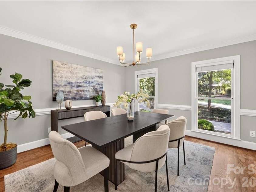 2424 Hartmill Court, Charlotte, NC 28226.  MLS# CAR4422226, YatesRealty ID 49759. Dining Room