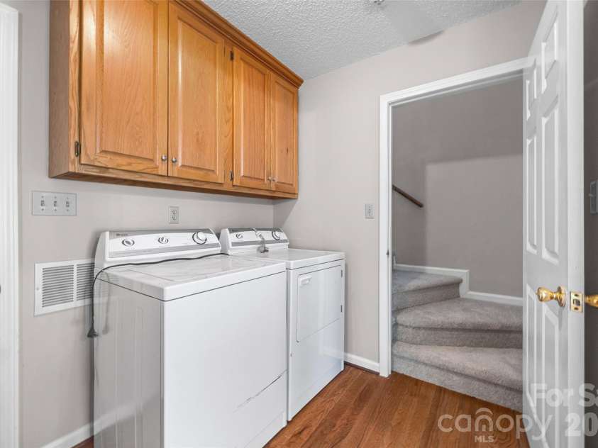 221 Nancy Drive, Shelby, NC 28152.  MLS# CAR4421218, YatesRealty ID 49775. Rear staircase allows for easy access from garage
