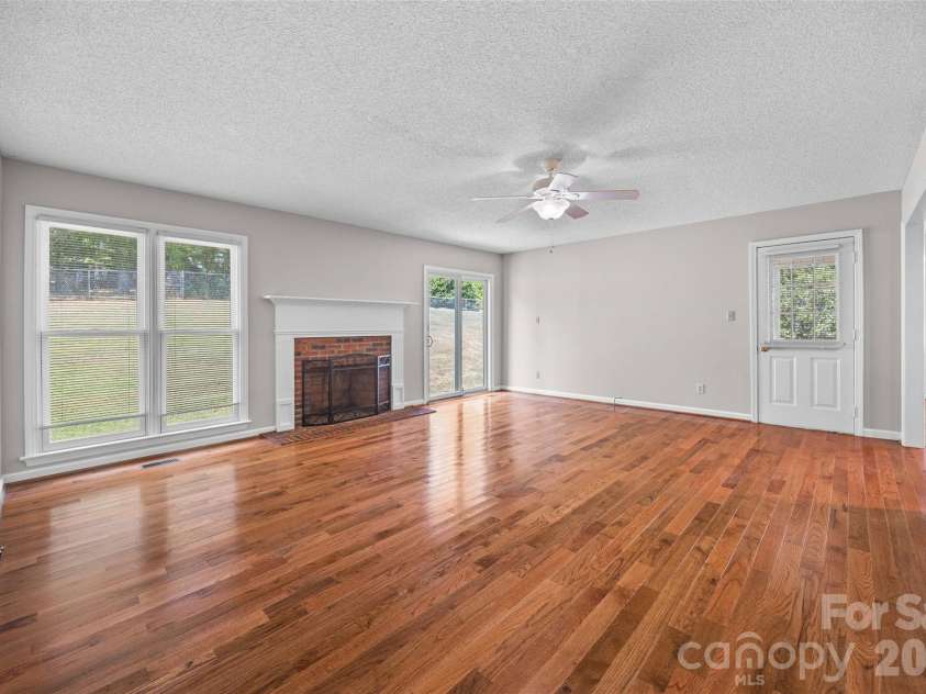 221 Nancy Drive, Shelby, NC 28152.  MLS# CAR4421218, YatesRealty ID 49775. Wood burning fireplace