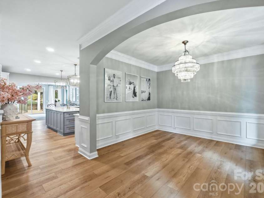 945 Rock Forest Way, Indian Land, SC 29707.  MLS# CAR4420908, YatesRealty ID 49783. Entryway into dining room