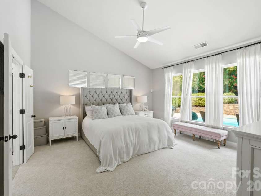 945 Rock Forest Way, Indian Land, SC 29707.  MLS# CAR4420908, YatesRealty ID 49783. Main level primary suite