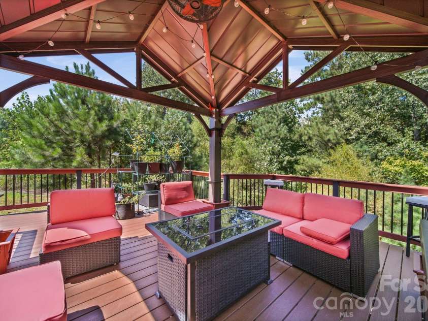 4104 Long Arrow Drive, Concord, NC 28025.  MLS# CAR4420613, YatesRealty ID 49790. Gazebo on Deck 2