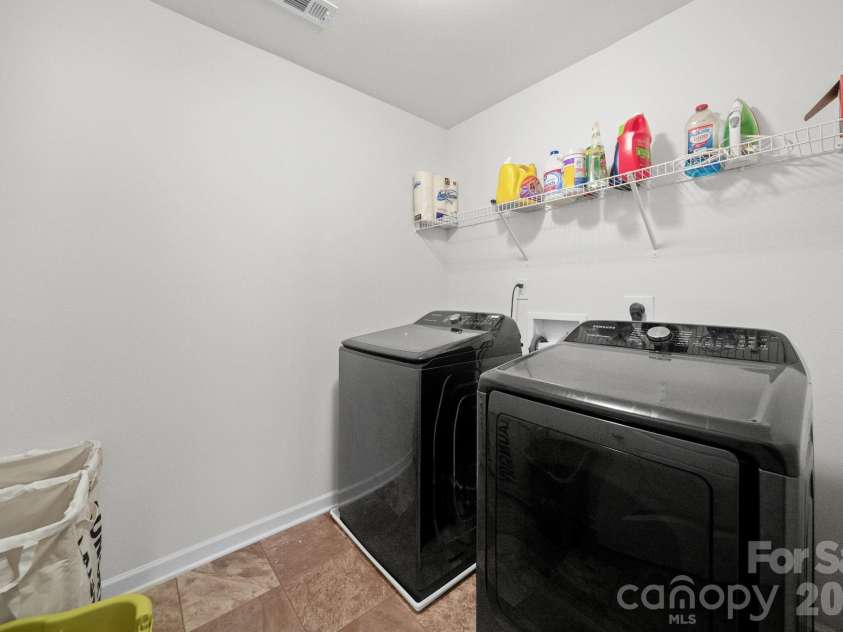 4104 Long Arrow Drive, Concord, NC 28025.  MLS# CAR4420613, YatesRealty ID 49790. Laundry Room W&D WILL NOT Convey