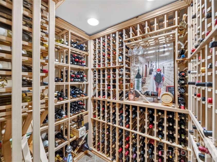 229 Wrenwood Lane, Charlotte, NC 28211.  MLS# CAR4420649, YatesRealty ID 49792. Wine Cellar