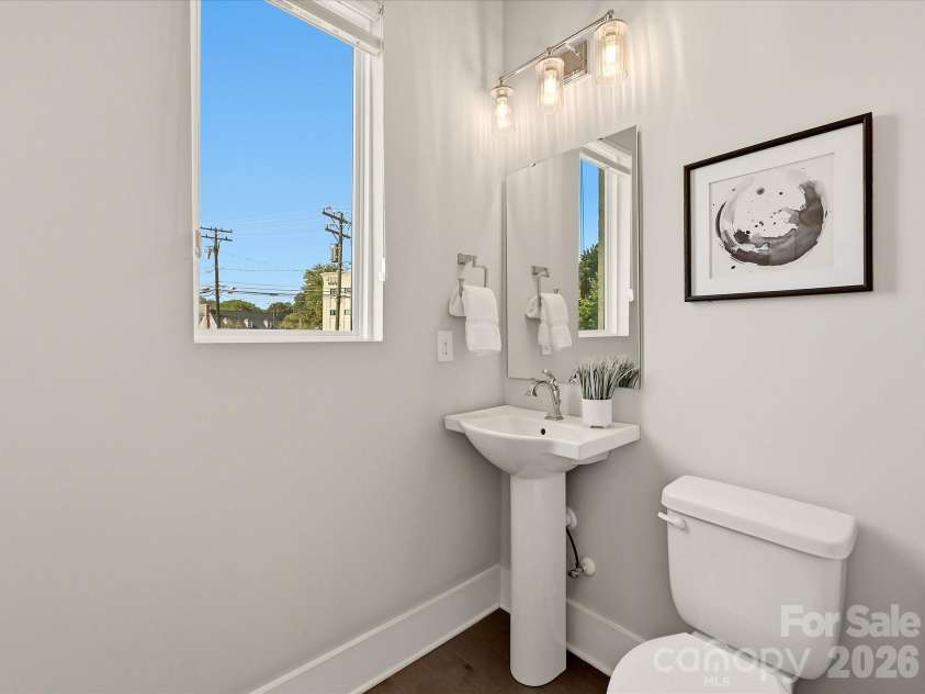 1107 Reece Road, Charlotte, NC 28209.  MLS# CAR4420570, YatesRealty ID 49793. Powder Room on Main
