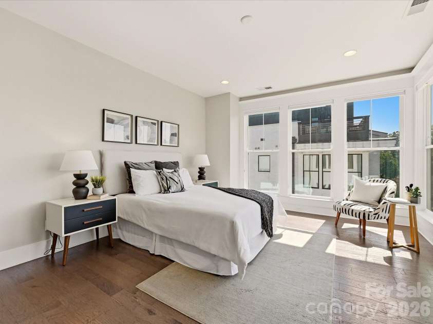 1107 Reece Road, Charlotte, NC 28209.  MLS# CAR4420570, YatesRealty ID 49793. Primary Bedroom