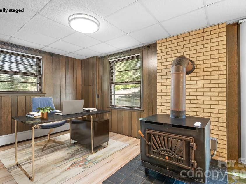 316 Hudson Drive, Harrisburg, NC 28075.  MLS# CAR4420210, YatesRealty ID 49798. Digitally altered to show potential use as home office.