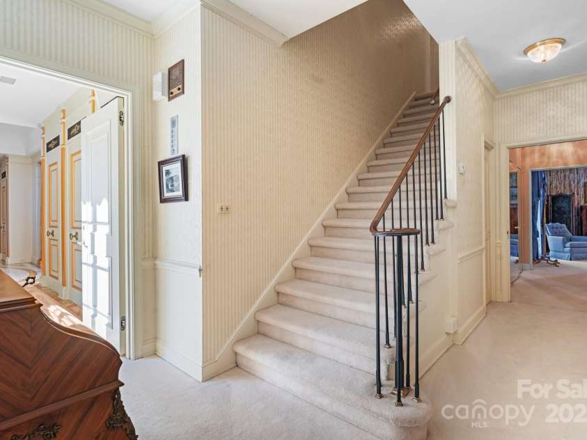 135 Claron Place, Lenoir, NC 28645.  MLS# CAR4213212, YatesRealty ID 498. Hall to 2nd Primary Bedroom & Stairs to 2nd Level