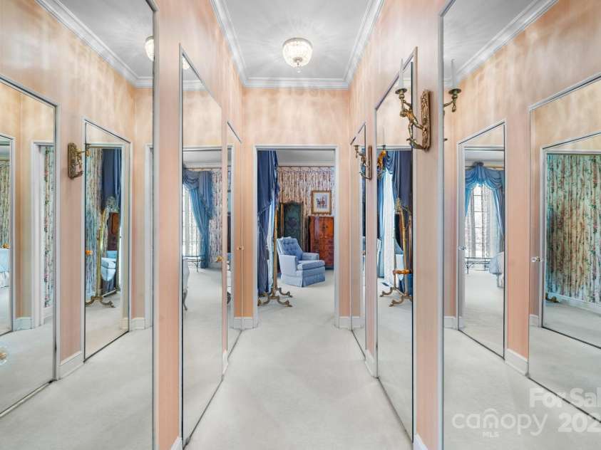 135 Claron Place, Lenoir, NC 28645.  MLS# CAR4213212, YatesRealty ID 498. Mirrored Doors Along Hall to 2nd Primary Bedroom/Bath on Main Level