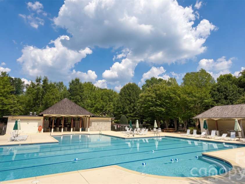 14100 Garden District Row, Huntersville, NC 28078.  MLS# CAR4420231, YatesRealty ID 49800. Competition size community Pool at Vermillion