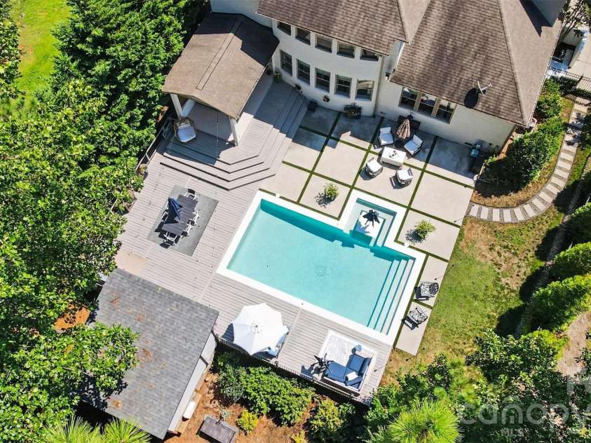 15304 Wyndham Oaks Drive, Charlotte, NC 28277.  MLS# CAR4419486, YatesRealty ID 49806. Aerial View
