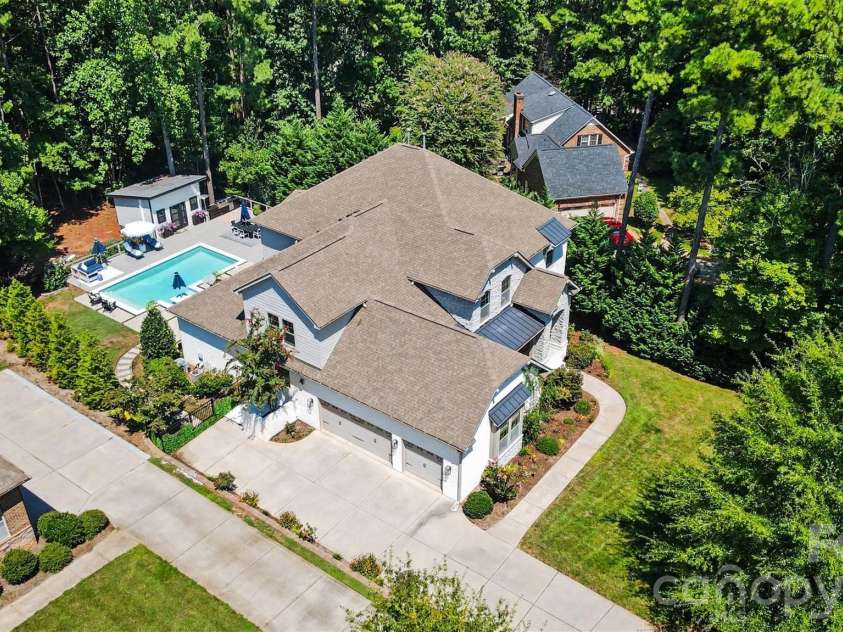 15304 Wyndham Oaks Drive, Charlotte, NC 28277.  MLS# CAR4419486, YatesRealty ID 49806. Aerial View