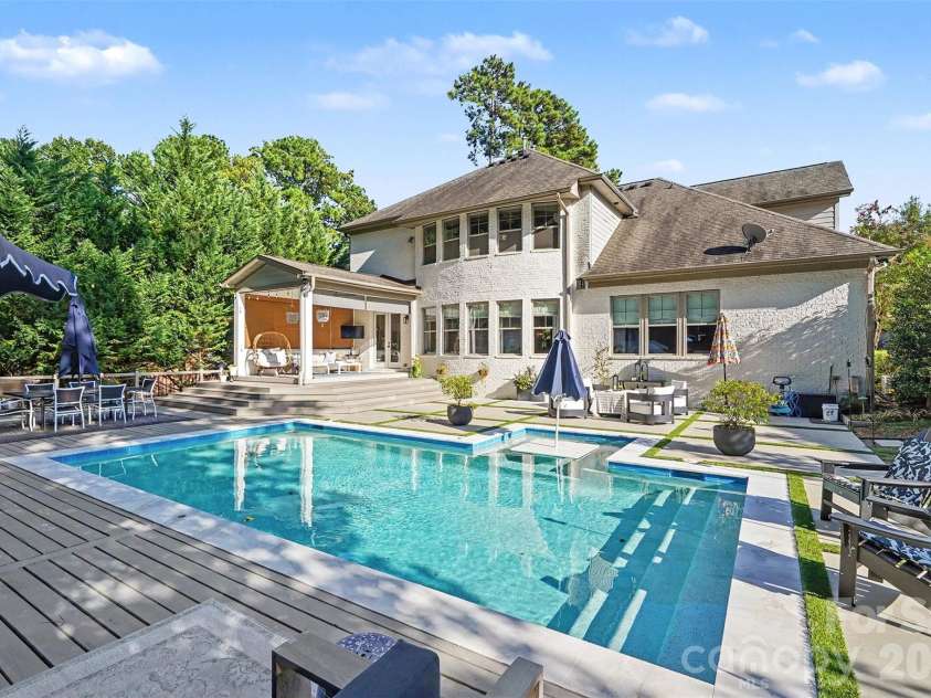 15304 Wyndham Oaks Drive, Charlotte, NC 28277.  MLS# CAR4419486, YatesRealty ID 49806. Backyard Oasis