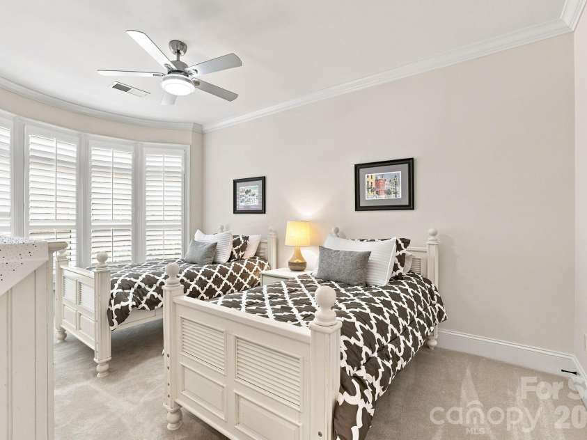 6831 Louisburg Square Lane, Charlotte, NC 28210.  MLS# CAR4417877, YatesRealty ID 49817. Bedroom #4