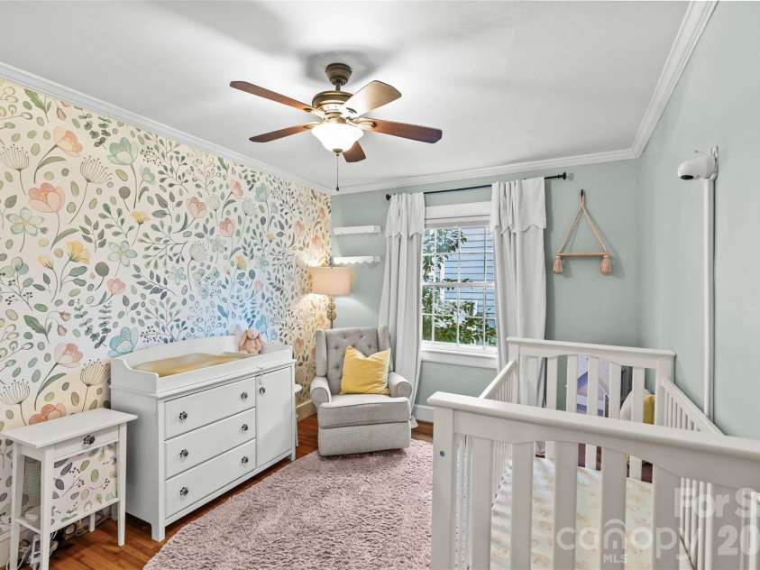 512 Bascom Street, Charlotte, NC 28205.  MLS# CAR4412433, YatesRealty ID 49830. Bedroom 2