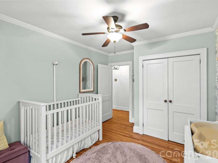 512 Bascom Street, Charlotte, NC 28205.  MLS# CAR4412433, YatesRealty ID 49830. Bedroom 2