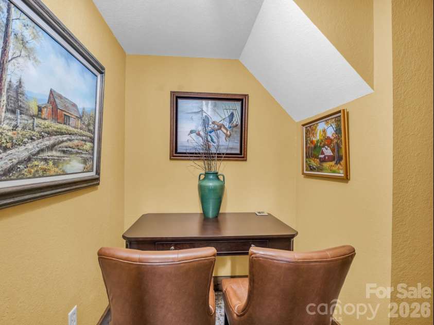 1237 South Cove Road, Mill Spring, NC 28756.  MLS# CAR4421708, YatesRealty ID 49838. Flex Room- could be used as an office