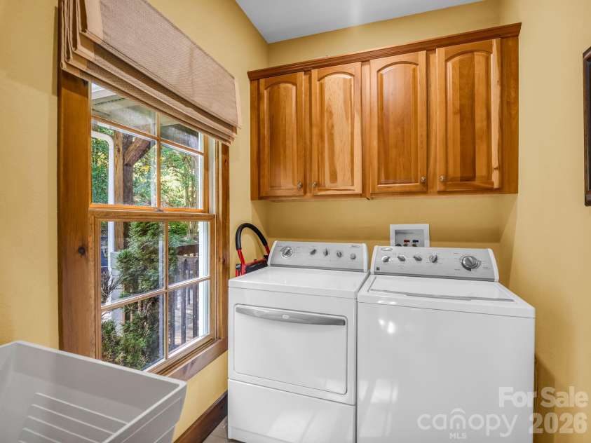 1237 South Cove Road, Mill Spring, NC 28756.  MLS# CAR4421708, YatesRealty ID 49838. Laundry Room on Main Level