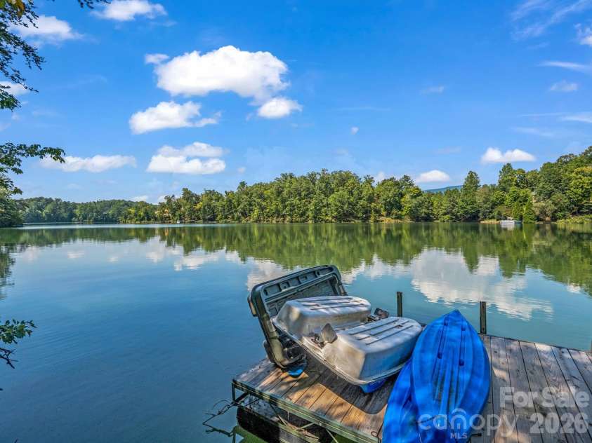 1237 South Cove Road, Mill Spring, NC 28756.  MLS# CAR4421708, YatesRealty ID 49838. Private Dock at the Property