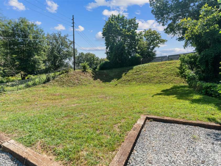 156 Edwards Avenue, Swannanoa, NC 28778.  MLS# CAR4422334, YatesRealty ID 49847. Back yard